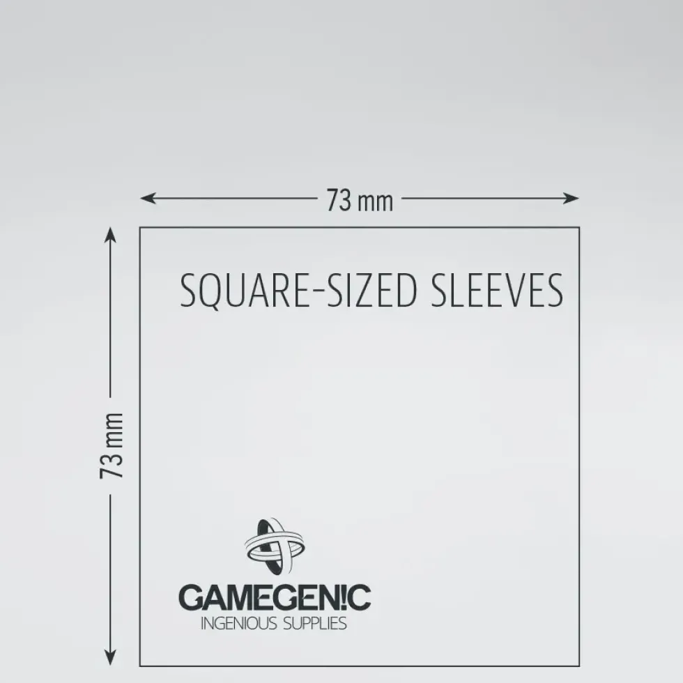 GameGenic: PRIME Board Game Sleeves - Square (73 x 73 mm) - 50 st