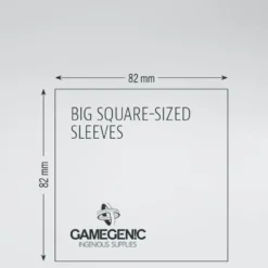 GameGenic: PRIME Board Game Sleeves - Big Square (82 x 82 mm) - 50 st