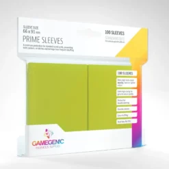 GameGenic: PRIME Sleeves - Lime (66 x 91 mm) - 100 st