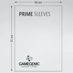 GameGenic: PRIME Sleeves - Purple (66 x 91 mm) - 100 st