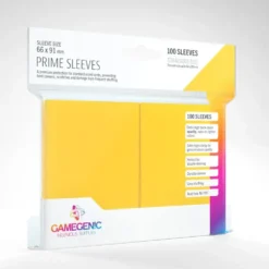 GameGenic: PRIME Sleeves - Yellow (66 x 91 mm) - 100 st