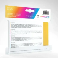 GameGenic: PRIME Sleeves - Yellow (66 x 91 mm) - 100 st