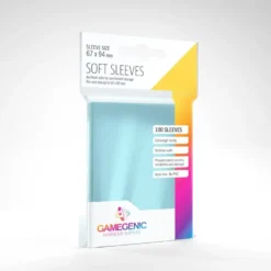 GameGenic: SOFT Sleeves - Clear (67 x 94 mm) - 100 st