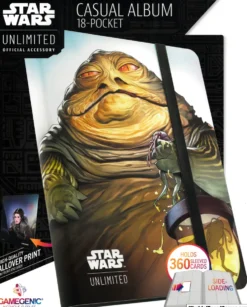 Gamegenic - Star Wars: Unlimited 18P Album - Leia Organa/Jabba the Hutt