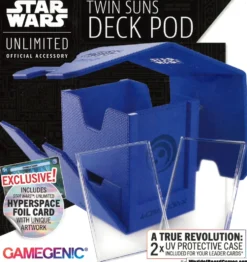 Gamegenic - Star Wars: Unlimited Twin Suns Deck Pod - Blue
