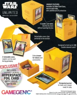Gamegenic - Star Wars: Unlimited Twin Suns Deck Pod - Yellow