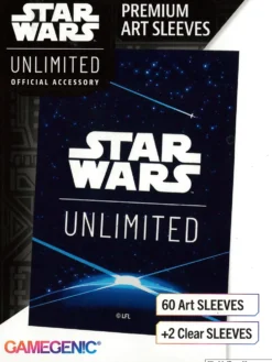 Gamegenic - Star Wars: Unlimited Art Sleeves - Card Back Blue