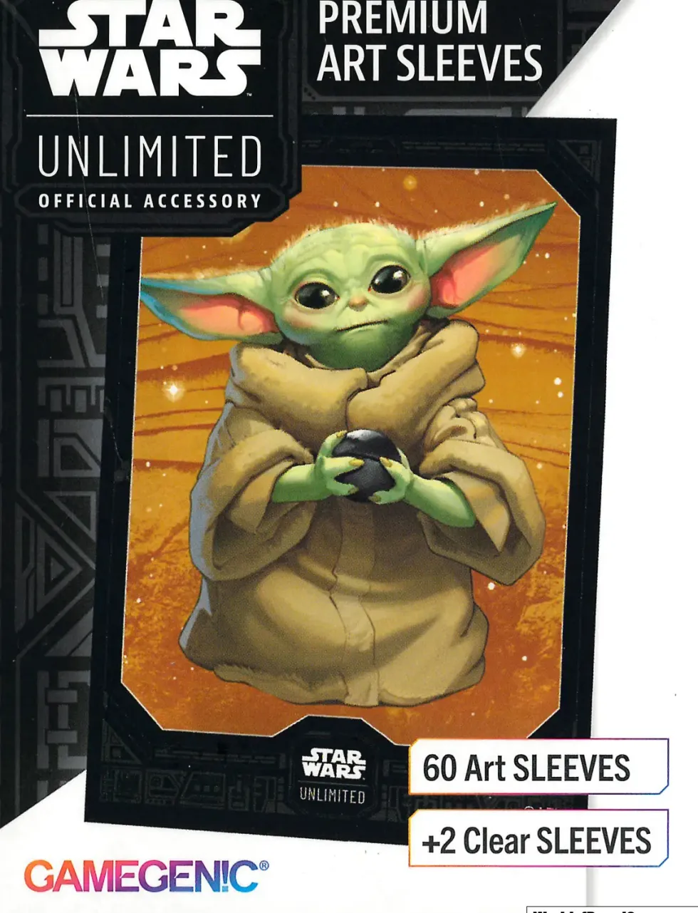 Gamegenic - Star Wars: Unlimited Art Sleeves - Grogu