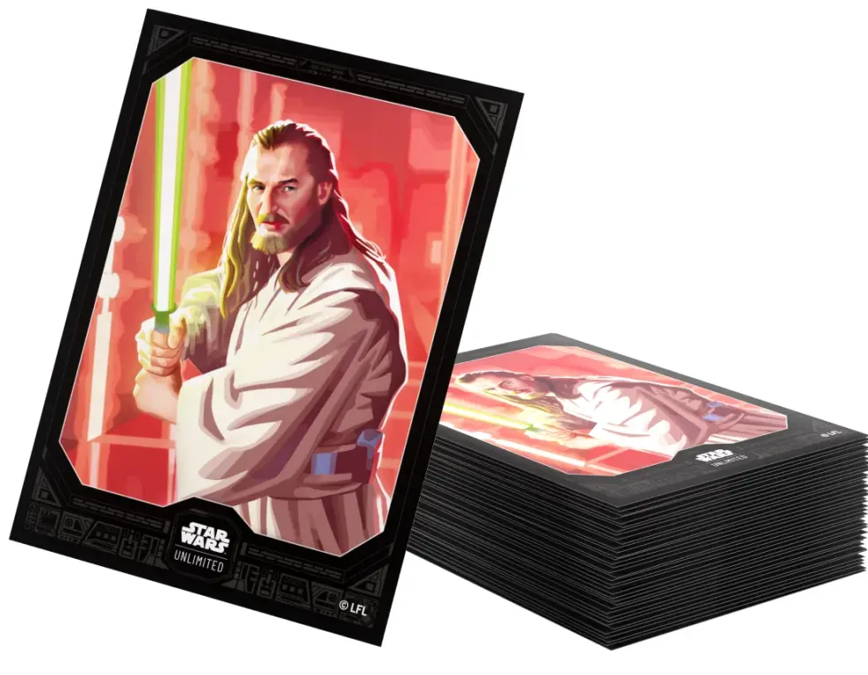 Gamegenic - Star Wars: Unlimited Art Sleeves - Qui-Gon Jinn