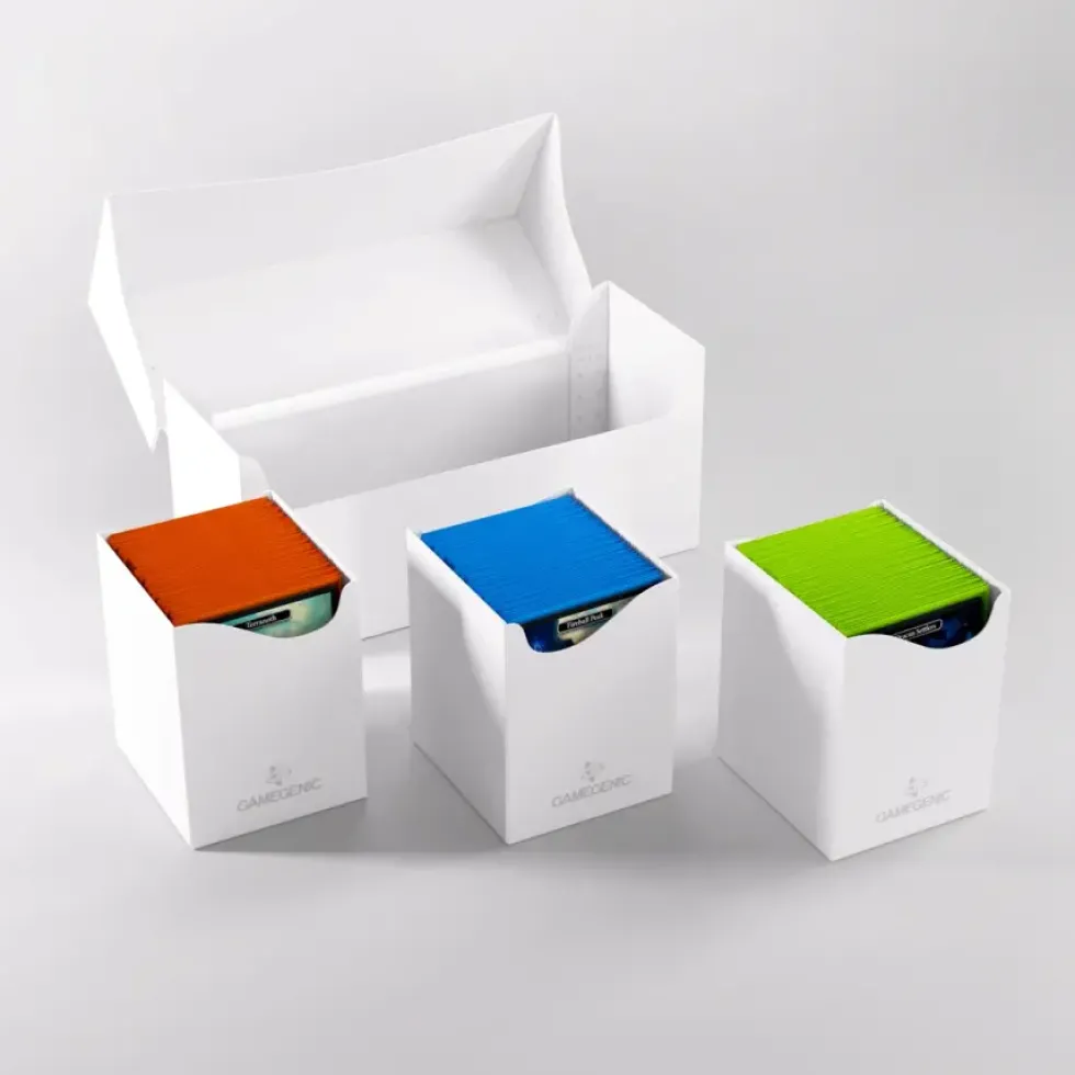 Gamegenic: TRIPLE DECK HOLDER 300+ XL - White