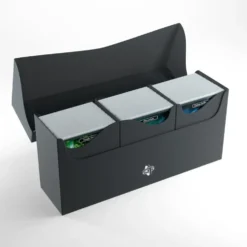 GameGenic: TRIPLE Deck Holder 240+ - Black