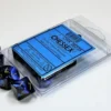 Gemini - Black-Blue/Gold - d10, 10st