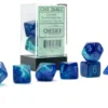 Gemini - Blue-Blue/Light Blue - Dice set