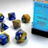 Gemini - Blue-Gold/White - Dice set