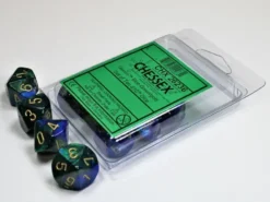 Gemini - Blue-Green/Gold - d10, 10st