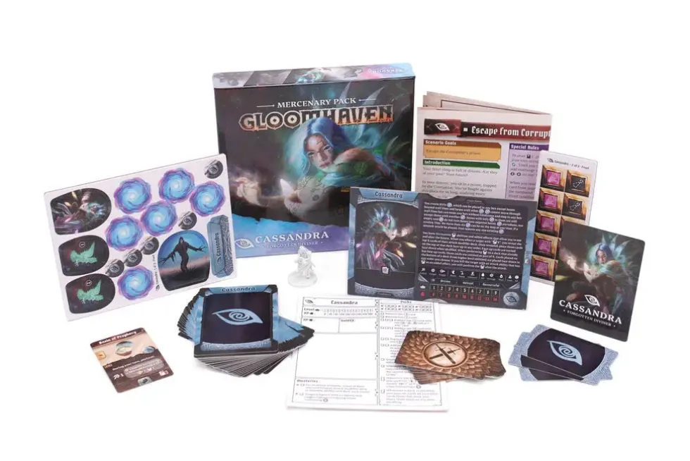 Gloomhaven (2nd Ed.): Mercenary Pack - Cassandra, Forgotten Diviner (Exp.)