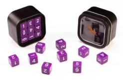 Greifenfels: D6 Series (Opaque) - Purple (16 mm, 18 st)