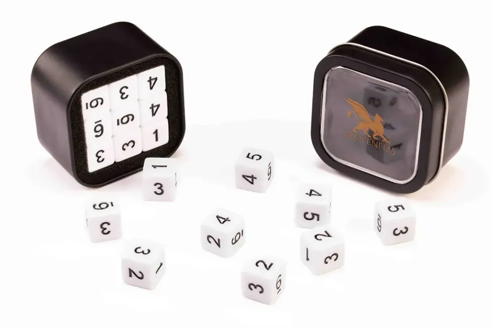 Greifenfels: D6 Series (Opaque) - White (16 mm, 18 st)