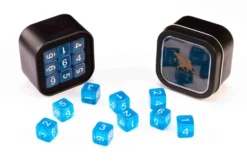 Greifenfels: D6 Series (Transparent) - Blue (16 mm, 18 st)