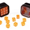Greifenfels: D6 Series (Transparent) - Orange (16 mm, 18 st)