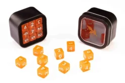 Greifenfels: D6 Series (Transparent) - Orange (16 mm, 18 st)