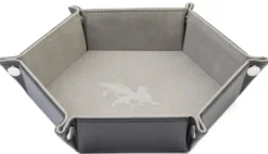 Greifenfels: Hexagon Series Dice Tray - Grey
