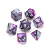 Greifenfels: Marble Series - Purple,Grey/White - Dice Set