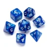 Greifenfels: Pearl Series - Blue/White - Dice Set