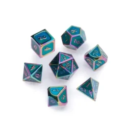 Greifenfels: Rainbow Series - Blue/Rainbow - Dice Set