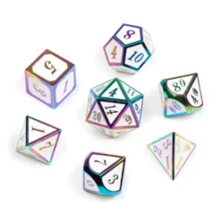 Greifenfels: Rainbow Series - White - Dice Set