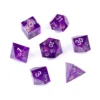 Greifenfels: Razor Series - Purple/Silver - Dice Set