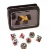 Greifenfels: Razor Series - Purple Dragon Eye - Red/Green - Dice Set