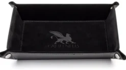 Greifenfels: Rectangle Series Dice Tray - Black