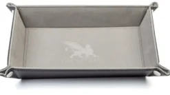 Greifenfels: Rectangle Series Dice Tray - Grey