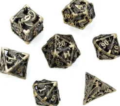 Greifenfels: Void Series - Brass Dragon - Dice Set