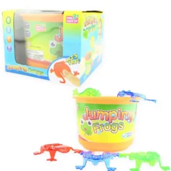 Grodspel i Hink - Jumping Frogs (Robetoy)