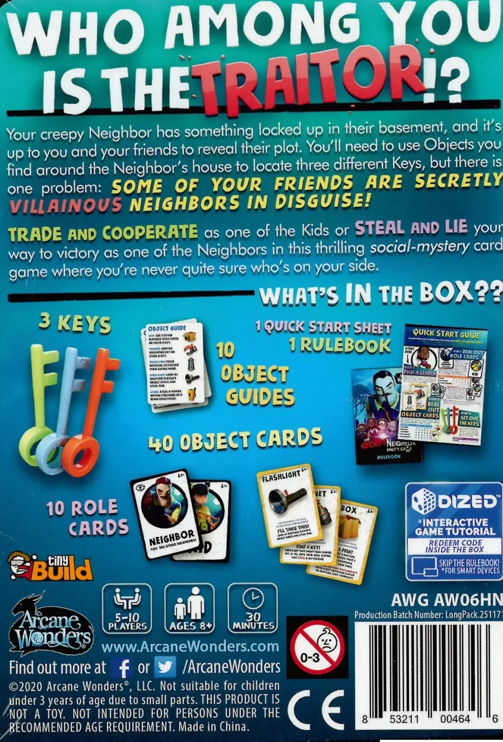 Hello Neighbor: The Secret Neighbor Party Game