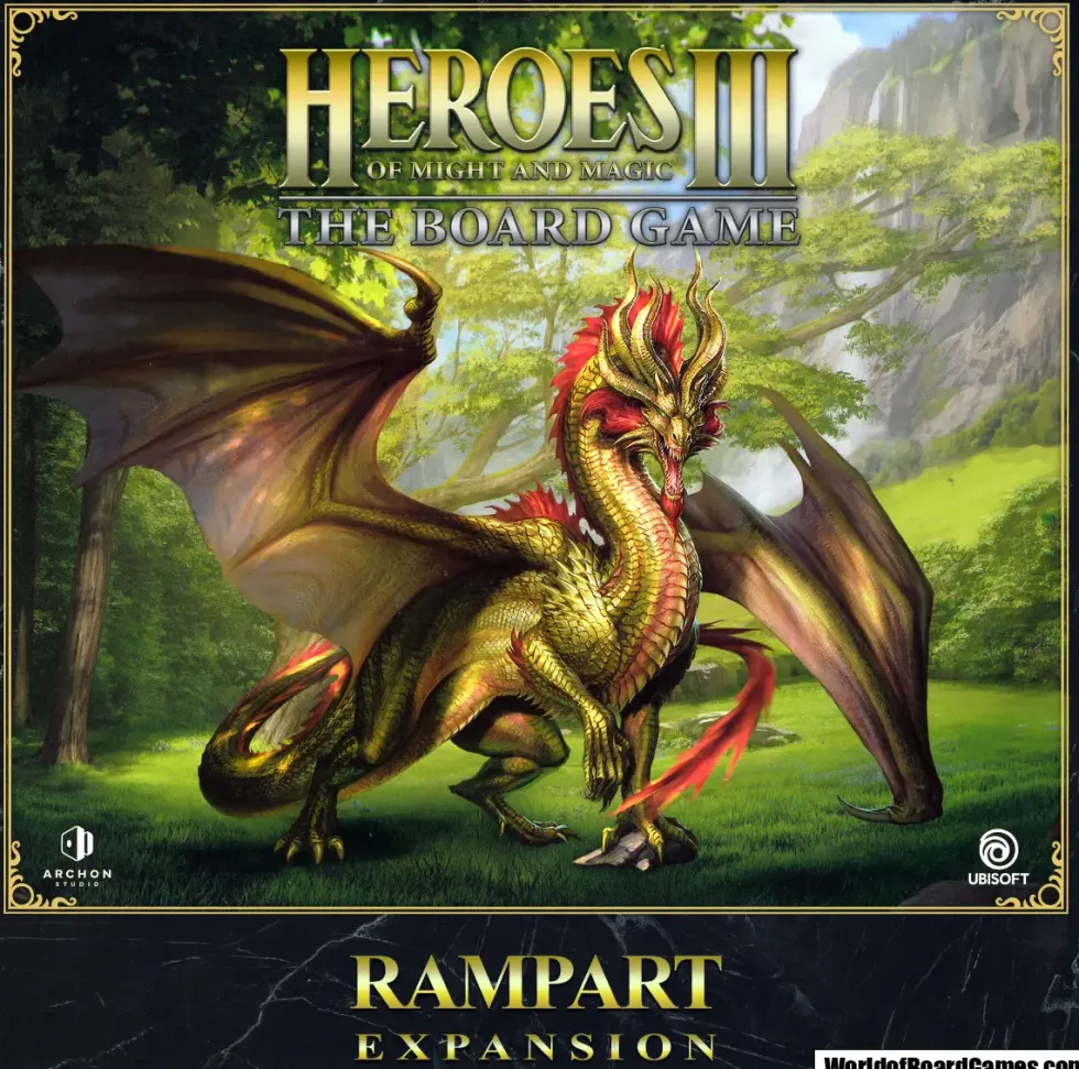 Heroes of Might & Magic III: The Board Game Rampart (Exp.)