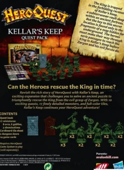 HeroQuest: Kellar's Keep (Exp.)