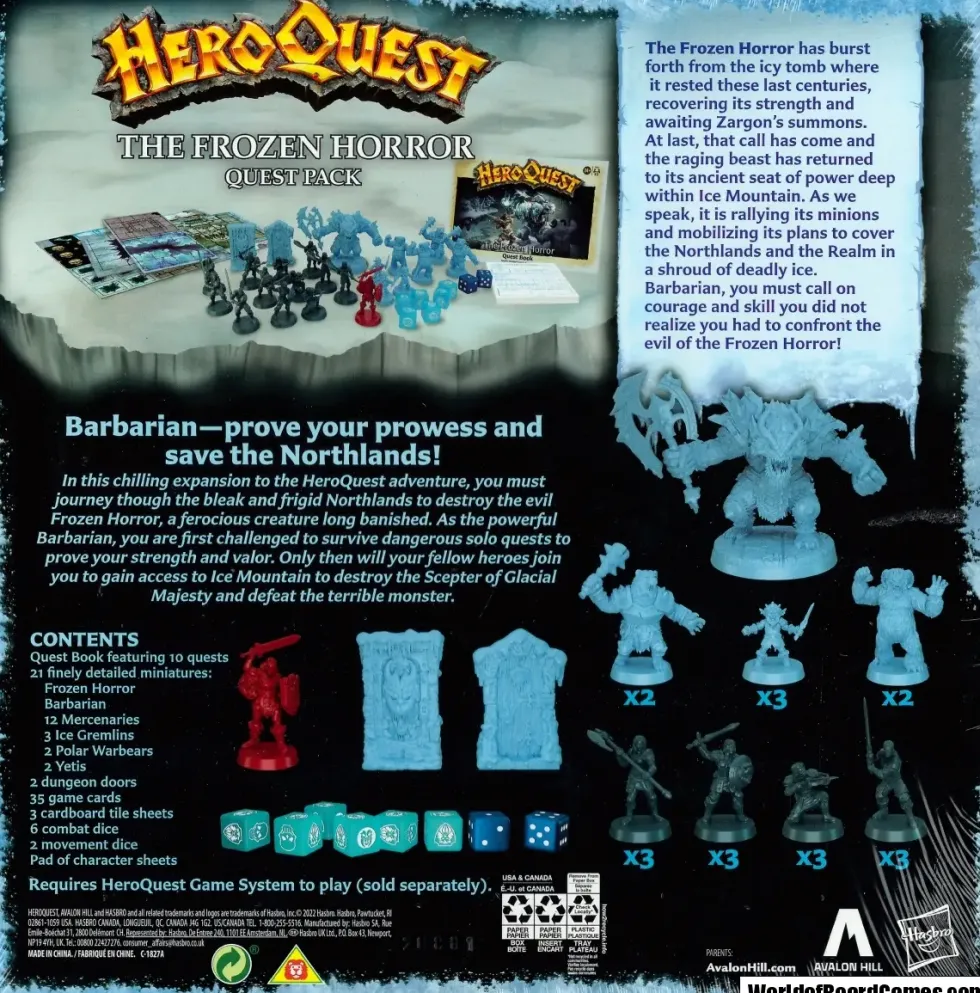 HeroQuest: The Frozen Horror (Exp.)