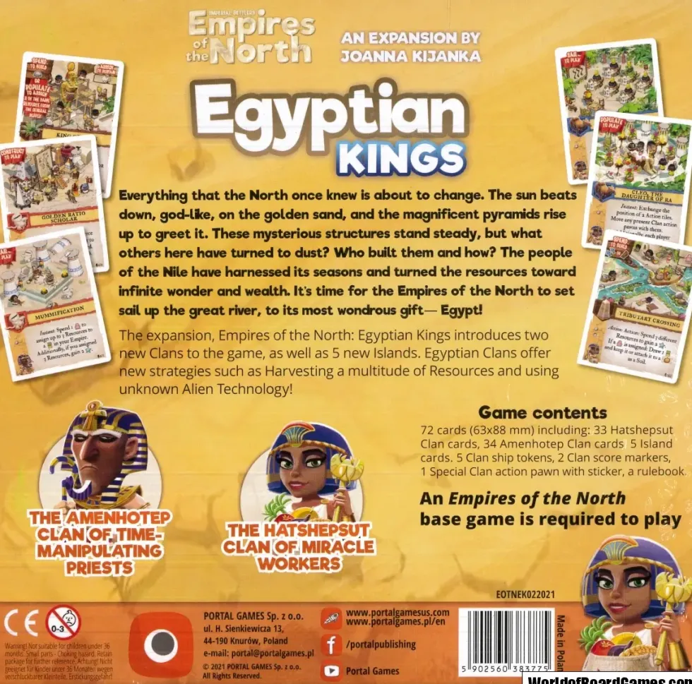 Imperial Settlers: Empires of the North - Egyptian Kings (Exp.)