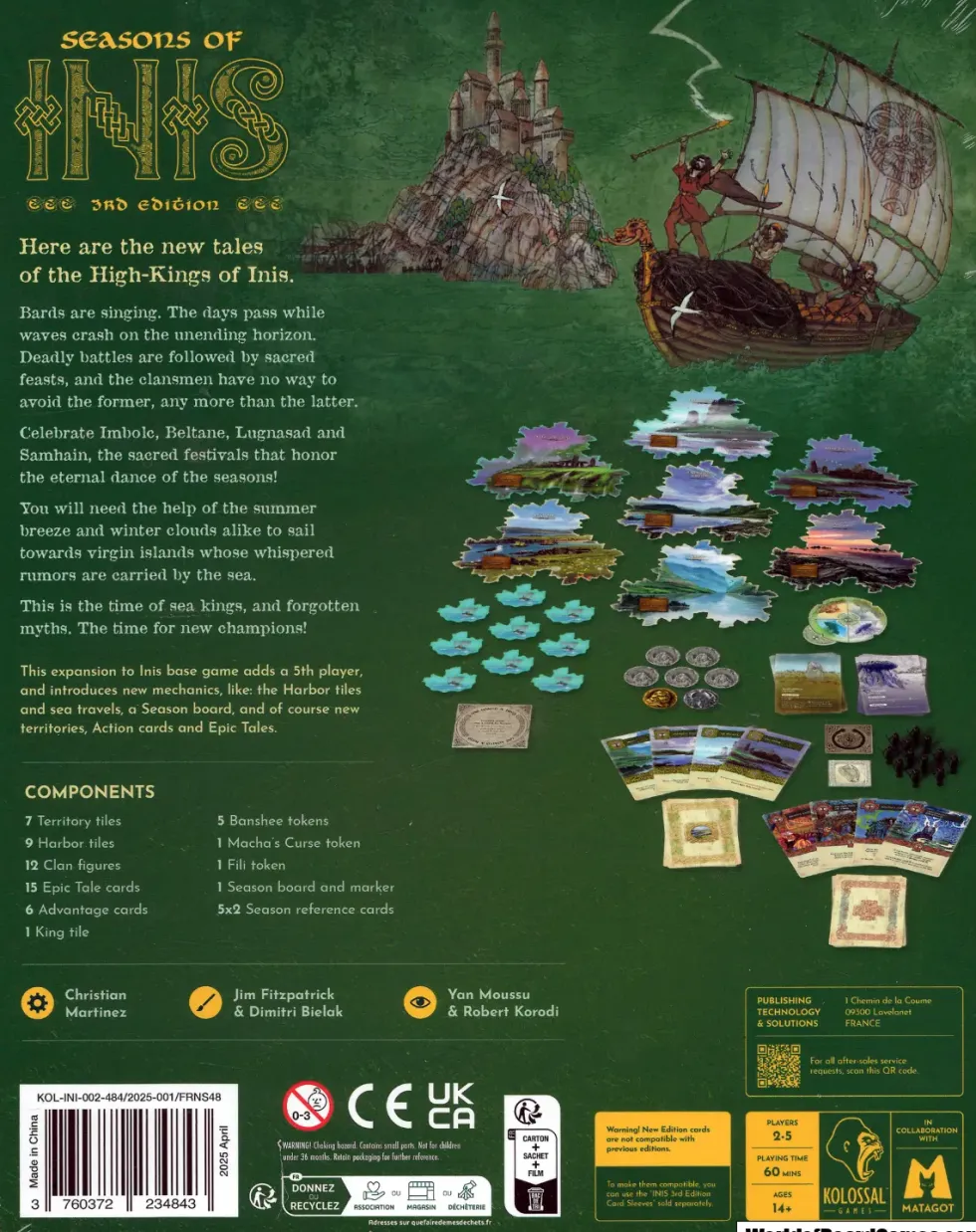 Inis (3rd Edition): Seasons of Inis (Exp.)