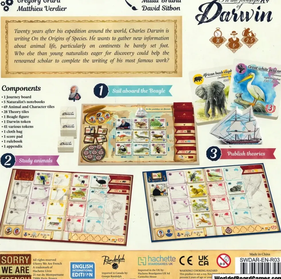 In the Footsteps of Darwin