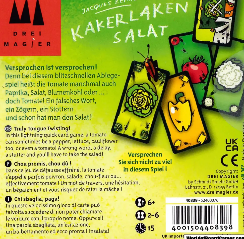 Kakerlaken Salat/Cockroach Salad (ENG)