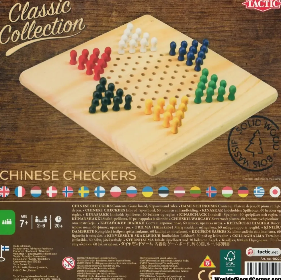 Kinaschack/Chinese Checkers (Tactic)