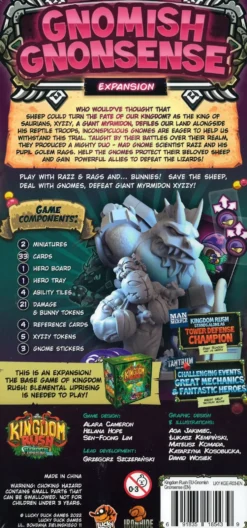 Kingdom Rush: Elemental Uprising - Gnomish Gnonsense Expansion (Exp.)