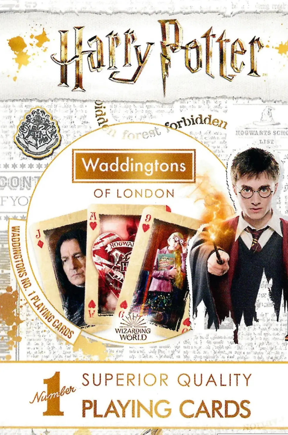 Kortlek: Harry Potter - Waddingtongs of London, Playing Cards