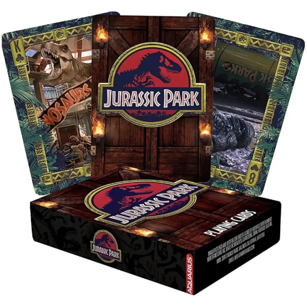 Kortlek: Jurassic Park (Playing Cards)