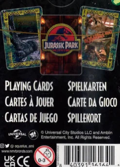 Kortlek: Jurassic Park (Playing Cards)