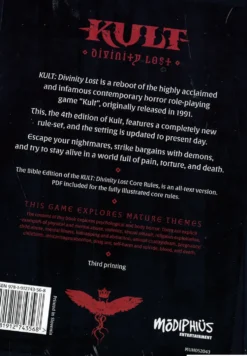 Kult: Divinity Lost - 4th Edition Core Rules (Bible Edition)